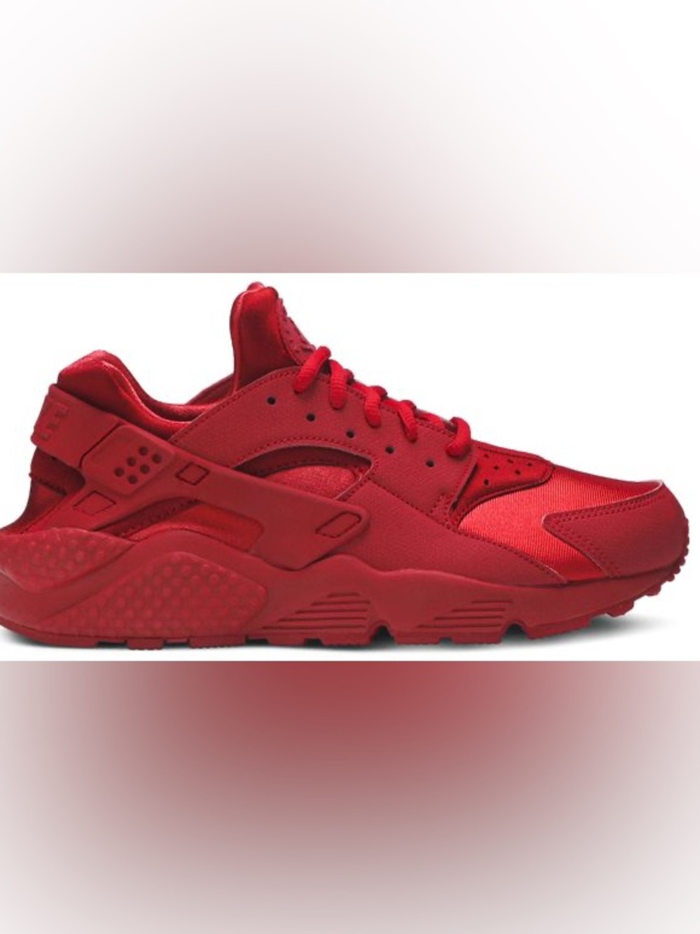 Nike Wmns Air Huarache Run 'All Red'/'Triple Red' - Picture 9 of 9